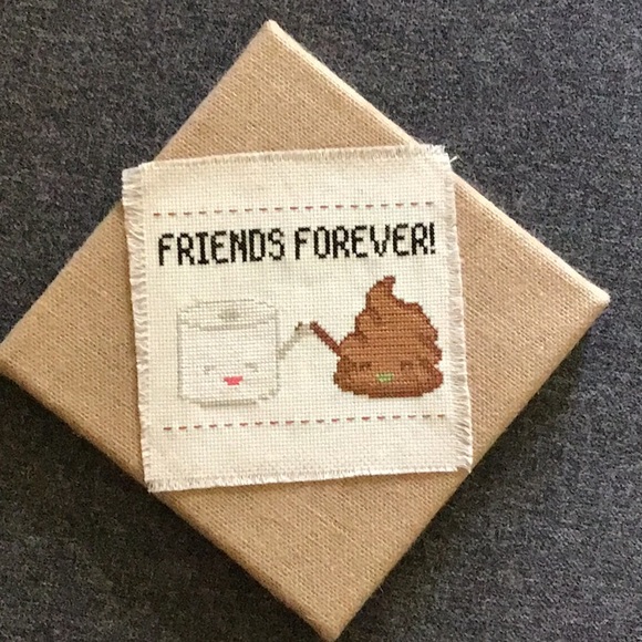 Friends Forever wall hanging kitschy home decor - Picture 2 of 5